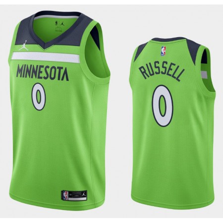 Maillot Basket Minnesota Timberwolves D Angelo Russell 0 2020-21 Jordan Brand Statement Edition Swingman - Homme